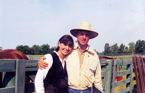 Julie with Buck Brannaman